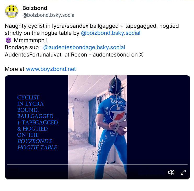 To watch the video on BLUESKY