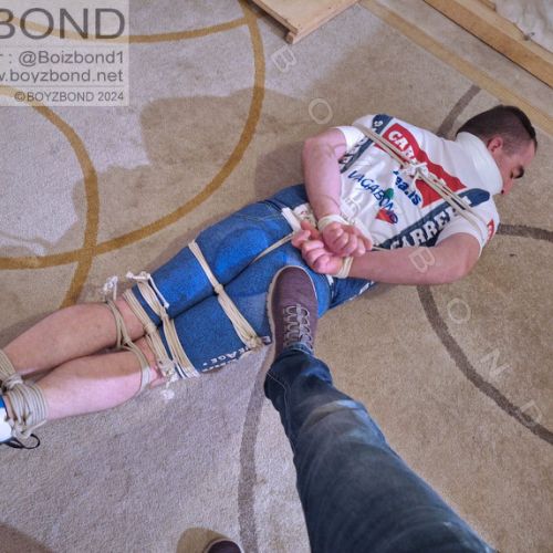 Moving too much ! You're gonna be hogtied !